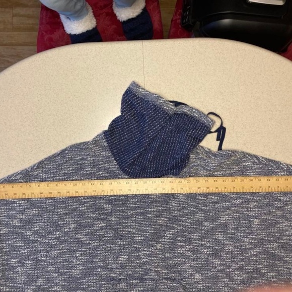 Dress Barn Sunday - Poncho -  Blue -  Size Small - Picture 9 of 9